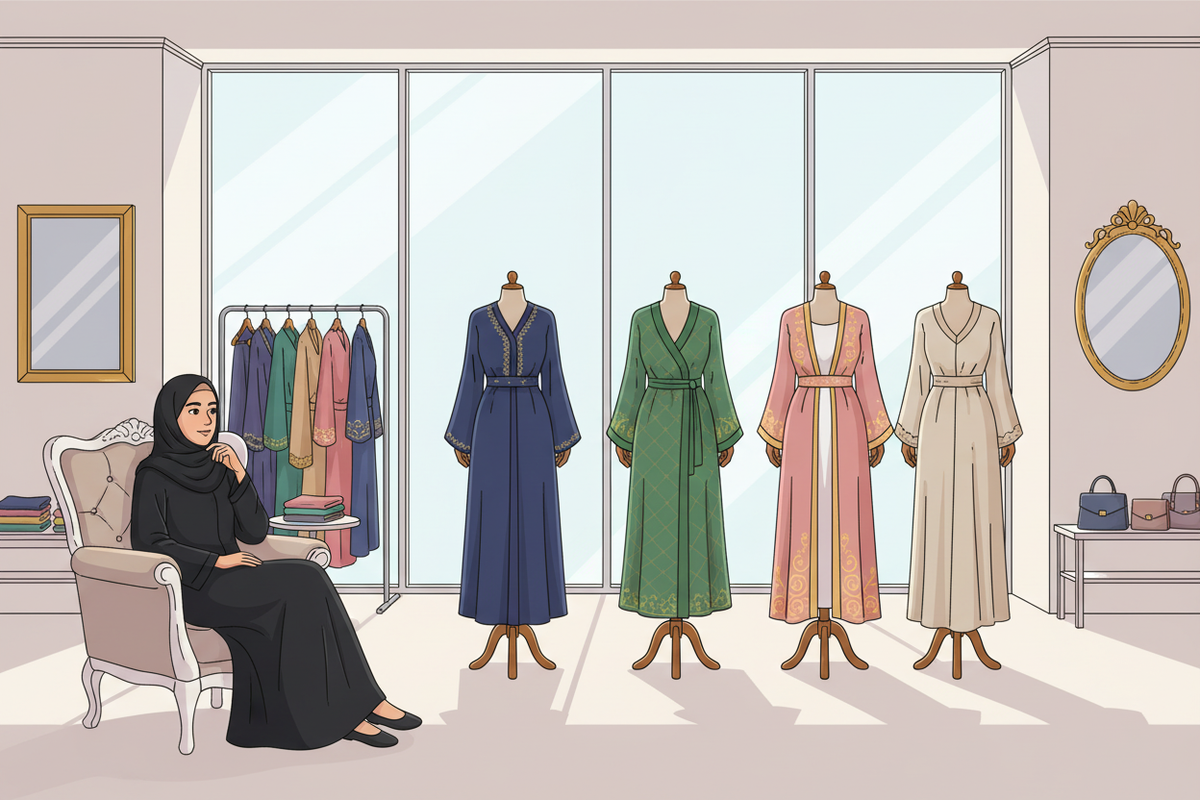 Welke soorten abaya's zijn er?